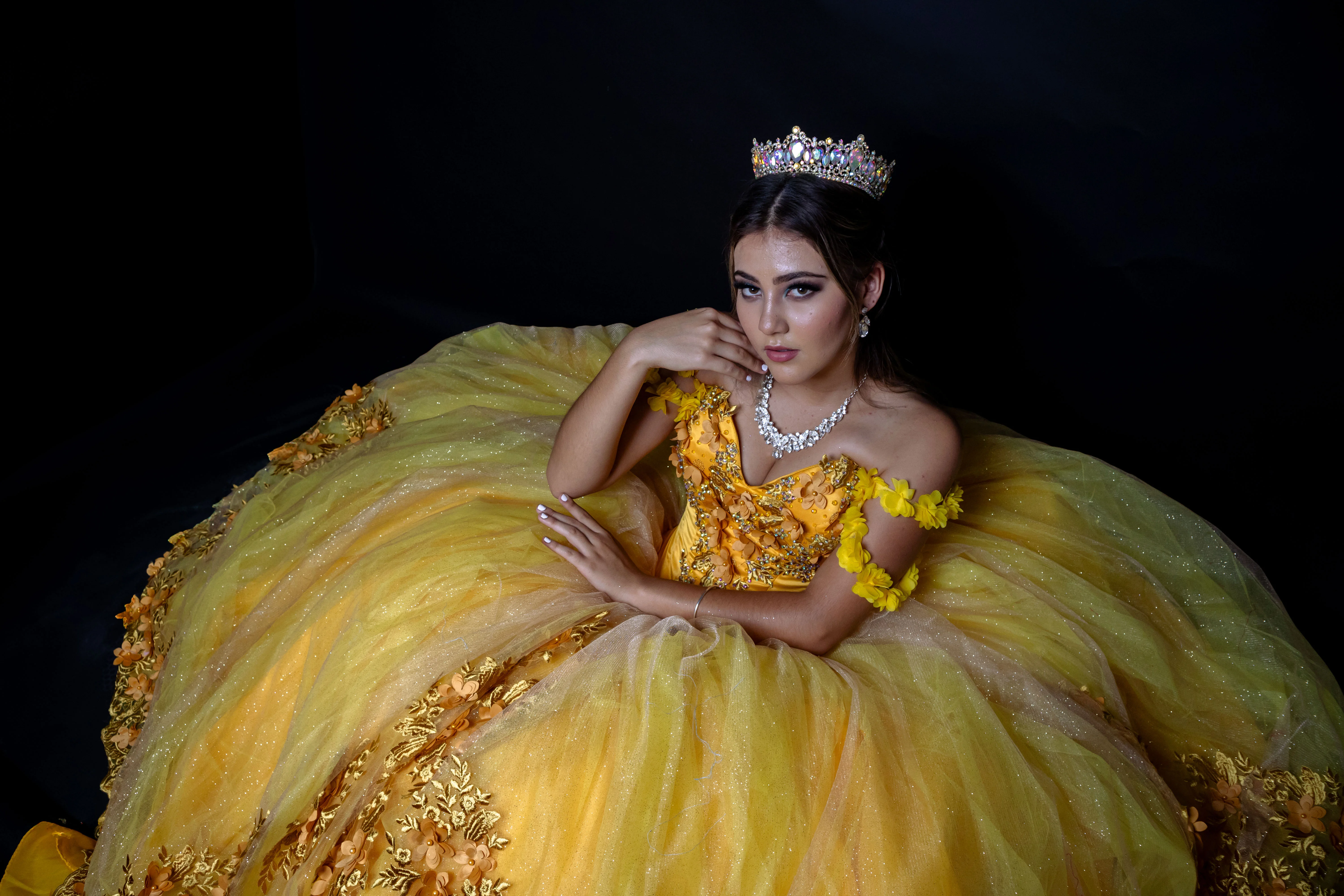 Elegante vestido púrpura